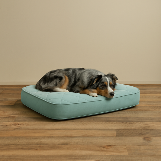 Velvet Memory Foam Mattress Bed