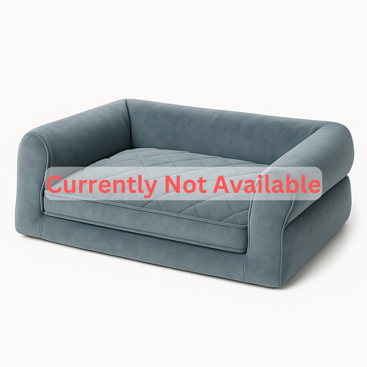 Deluxe Velvet Orthopedic Dog Bed